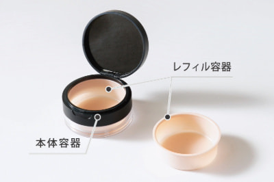 レフィル容器（ジャー容器用）